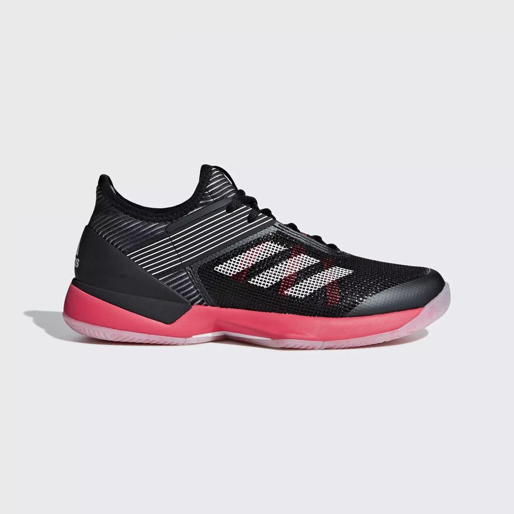 Adidas Adizero Ubersonic 3.0 Zapatillas De Tenis Negros Para Mujer (MX-65649)